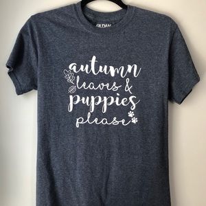 Gildan shirt with saying